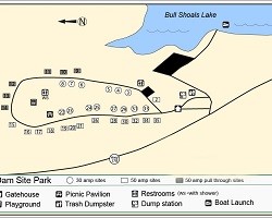 Dam Site Park Map